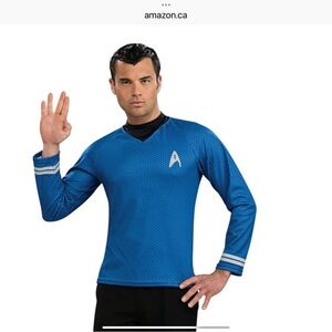 Blue Starfleet Uniform Shirt